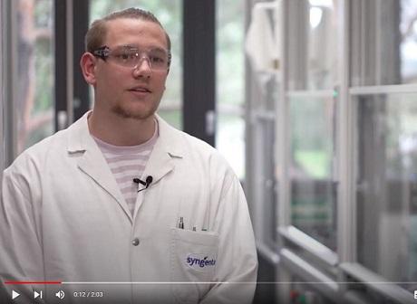 Syngenta Chemielaboranten-Lernenden Rhys