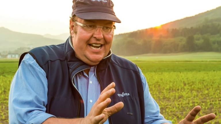 Frank Gerdener im Feld