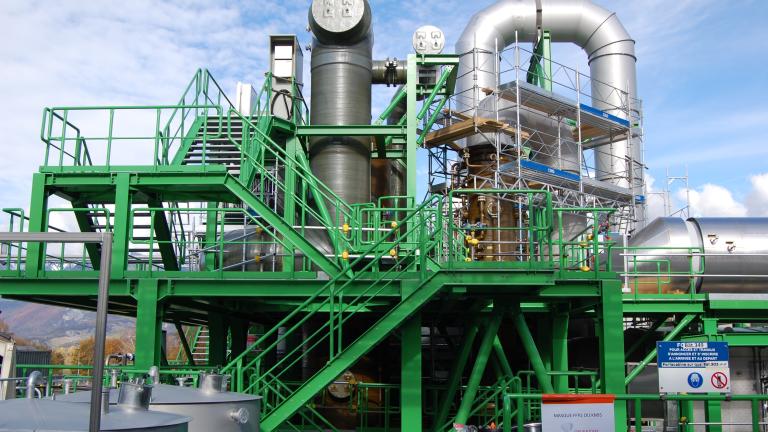 Die zentrale Abluftverbrennungsanlage des «Stratopair»-Programms wurde 2021 in Betrieb genommen.