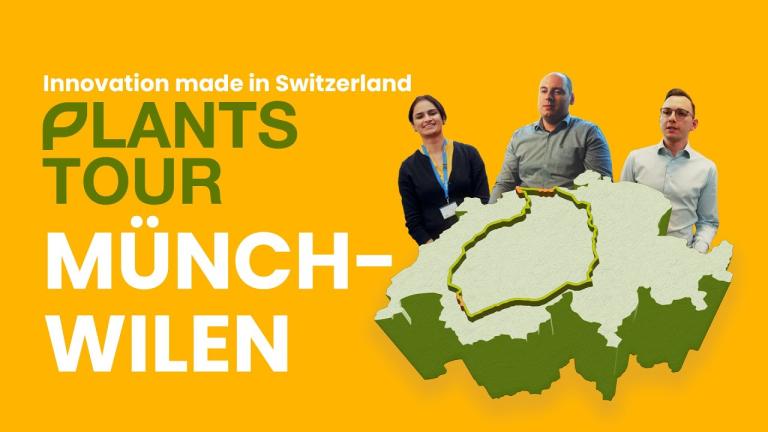 Plants Tour Münchwilen: Produktentwicklung, die Brücke zwischen Forschung und Produktion